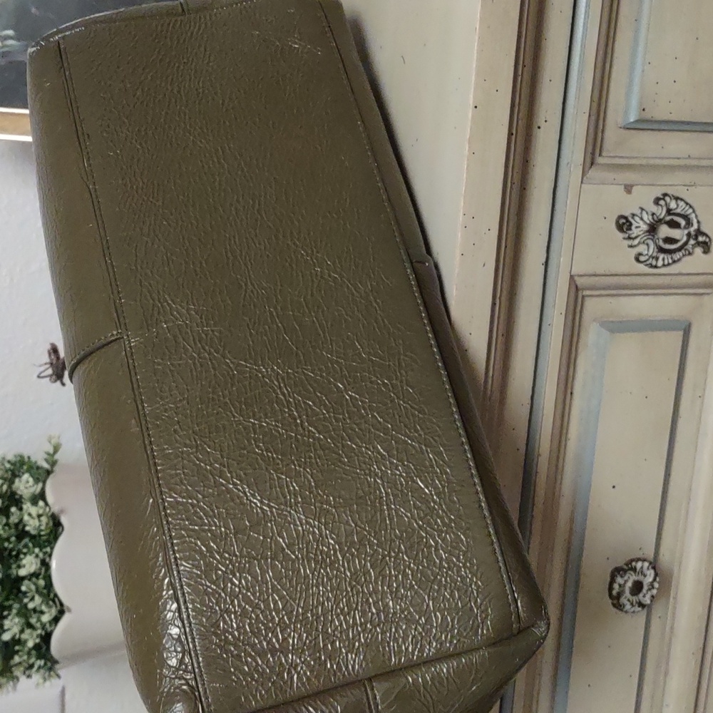 Frame Les Second Olive Green Tote Bag - Picture 5 of 11